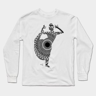 Indian Classical Dancer Long Sleeve T-Shirt